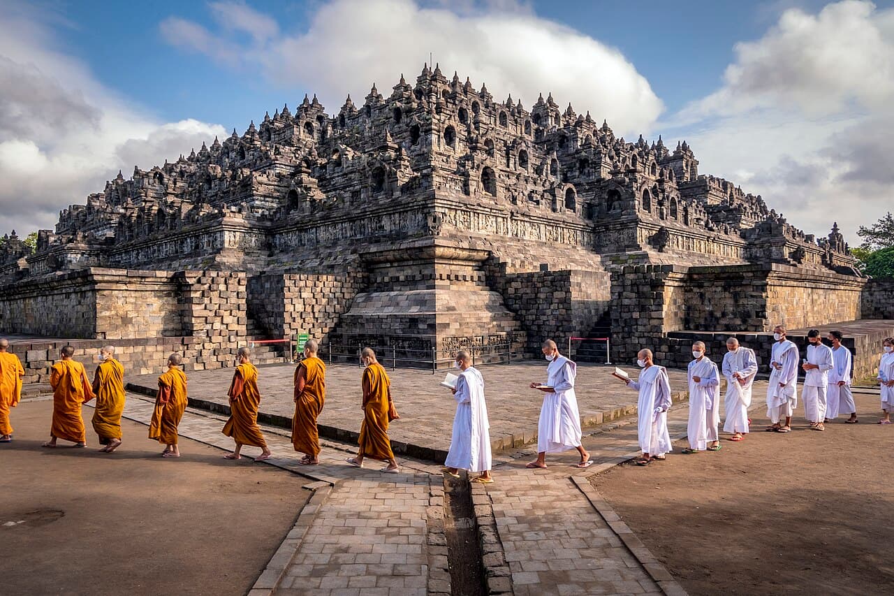 Borobudur temple, Central Java